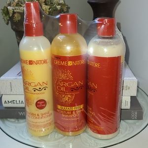 Creme of Nature Argan Oil hair system Brand New